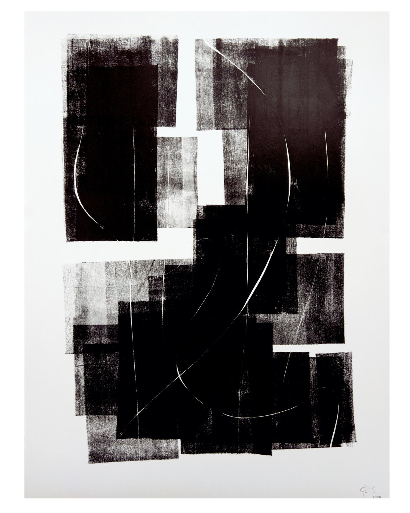 Waiting 48cm x 64cm | 250g/m² Oil | Fine Art Paper